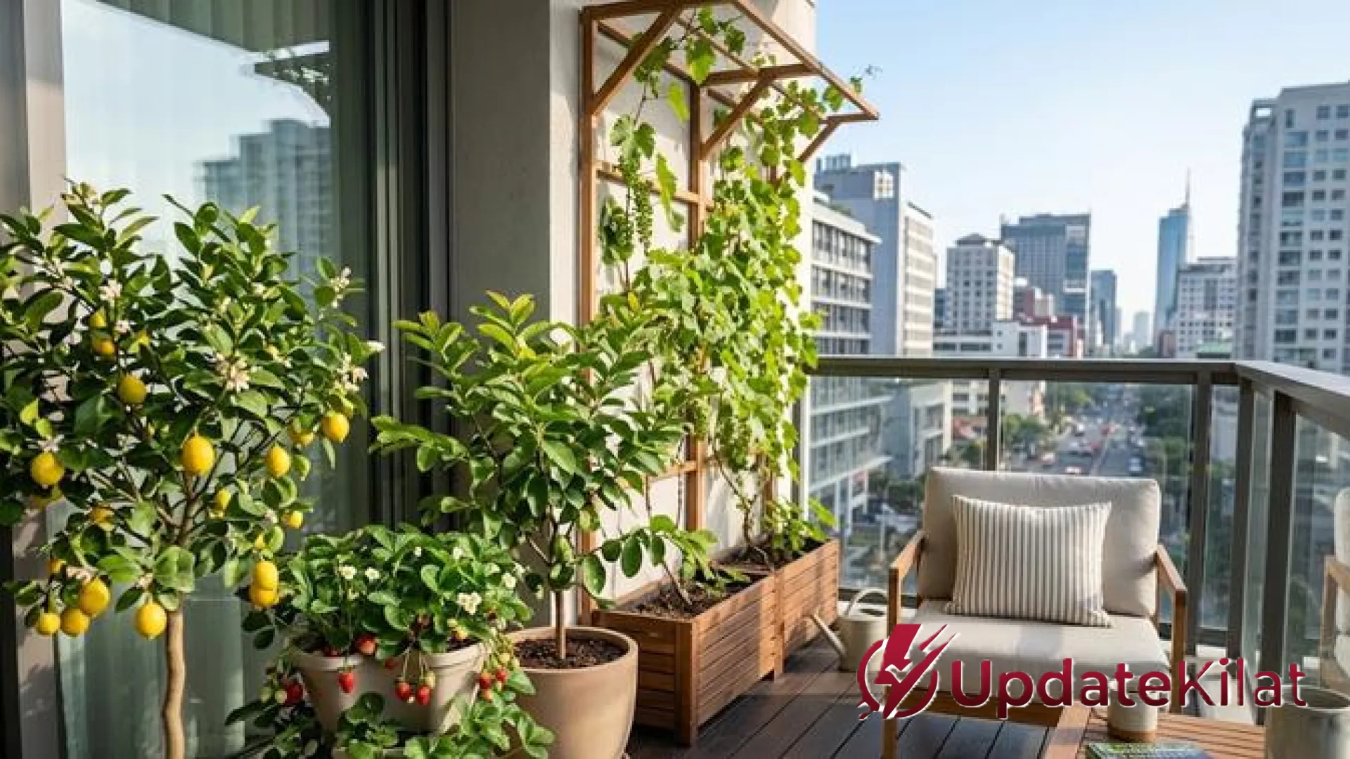 Transformasi Balkon Jadi Kebun Mini: 10 Jenis Tanaman Buah yang Cocok untuk Hunian Vertikal